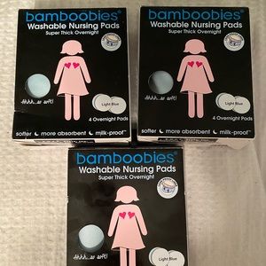Bamboobies Washable Overnight Nursing Pads